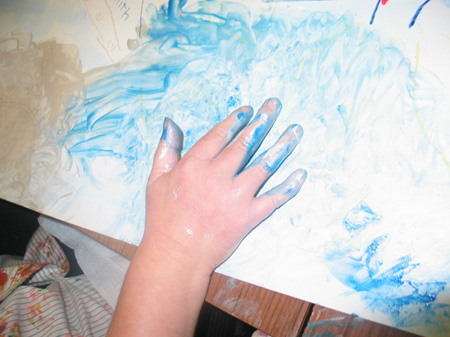 hand painting 2